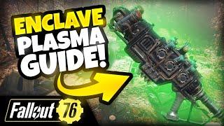 ENCLAVE PLASMA - Strongest Weapon - Full Guide - Location, Plan, Mods, Stats, Legendary - Fallout 76