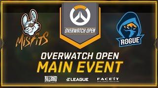 Misfits vs ROGUE - UB - Playoffs (Overwatch Open Europe Group Stage)