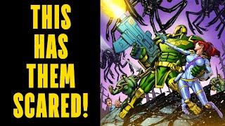 Kickstarter BANNED Me After Submitting My Space Marine Military Sci-Fi Comic!