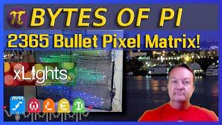 Bullet Pixel Matrix with WLED and xLights