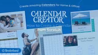 How to Create a Calendar from Scratch