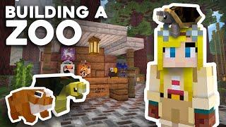 WHAT AN UPGRADE!  | Let's Build a Minecraft Zoo | 03 #ad