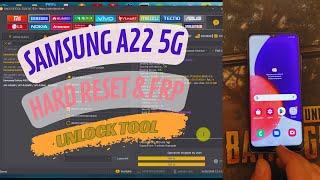 Samsung A22 5G hard reset & frp unlock tool