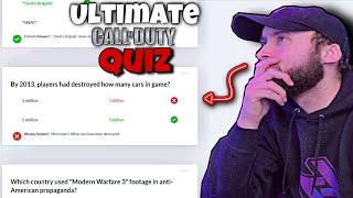 OG COD Player Takes The Most Impossible Cod Quiz!!