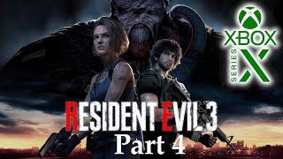 RESIDENT EVIL 3 Gameplay (Ray Tracing ON) Part 4 XboxSeries X