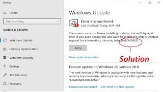 How To Solve Windows 10 Update Error Code 0x800f0922