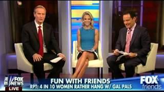 Elisabeth Hasselbeck hot legs cross - Fox & Friends - 10/11/13