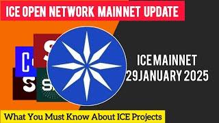 ICE Network Update | ICE Mainnet Update| ICE Network Projects Important Update| ICE Crypto News