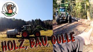 FarmVLOG#325 - Bau und Holz und Gülle