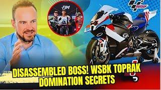 IT APPEARS THAT THIS IS WHAT MAKES TOPRAK BMW ABLE TO BEAT DUCATI'S DOMINATION