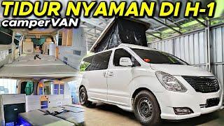 NYAMAN BANGET H1 CAMPERVAN BISA TIDUR ATAS BAWAH FULL REVIEW #BBOTO #CAMPERVAN #H1