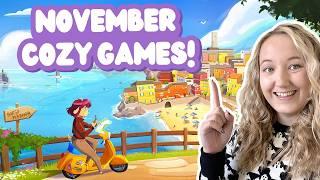 19 NEW Cozy Games in November 2024 - PC & Nintendo Switch