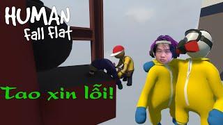 HUMAN FALL FLAT - KHUYẾT TỌT ĐI GIẢI ĐỐ CÙNG KHMN007. TAO XIN LỖI!!!