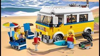 Head out on a Surfing Holiday with the Beachy New LEGO® Creator 3in1 Sunshine Surfer Van!
