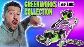 40v cordless self propelled Lawn mower, Greenworks collection