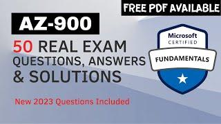 AZ-900: Microsoft Azure Fundamentals - 50 Real Questions and Answers 2023 + Free PDF