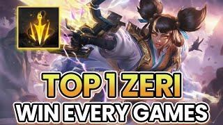 WILD RIFT ZERI GUIDE | MASTER THE SPEED & POWER TO WIN EVERY GAME