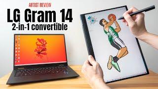 Artist Review: LG Gram 14 Convertible 2-in-1 (2021)