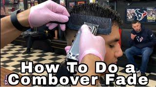 Combover and a Low Fade Haircut Tutorial | Wahl Magic Clips Metal Edition