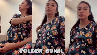 Bumil cantik live persiapan photoshoot