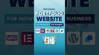 Professional Portfolio WordPress Website – Custom Websites for Individuals & Businesses