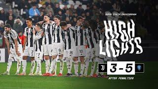 HIGHLIGHTS Coppa Italia Frecciarossa | Juventus 3-5 Empoli after penalties