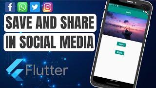 Take a Screenshot & Share in Social Media | Flutter | Source code | Mobile App