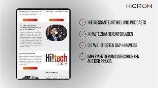 MÖCHTEN SIE WISSEN, WHAT'SAP BEI HICRON?