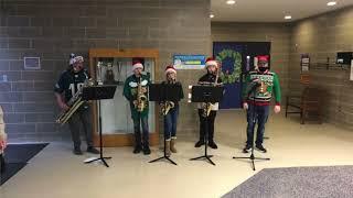 Christmas Carols 8th Grade Sax Quartet and YBMS Faculty