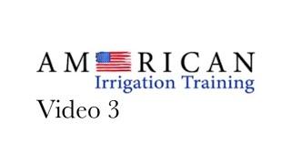 Landscape Irrigation License Class Design Part 1