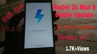 Redmi 3s & Prime Pa Miui 9 Stable Update All New Feature Pros &cons all mi mobile Stable Update Link