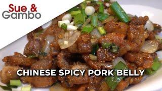 Chinese Spicy Pork Belly Recipe