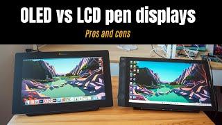 OLED vs LCD pen displays: Pros and Cons