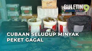 Seludup Minyak Peket Dalam Bagasi Ke Kemboja