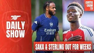 Saka & Sterling Out For Weeks - Arsenal Brush Palace Aside - Isak Top Target !!!!