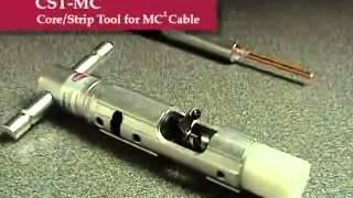 Ripley Cablematic® CommScope Trilogy Coring & Stripping Tool CST MC