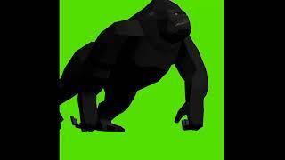 monkey king green screen cartoon character free copyright video