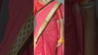 Cotton saree draping tutorial easy tips for beginners #saree #fashion