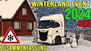 ETS2 NEW SCS Winter Season Preview  First Look - Christmas Winterland Event 2024