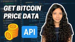 Get Bitcoin Price Data Using Python (CoinCap API | Time Series Data-processing)