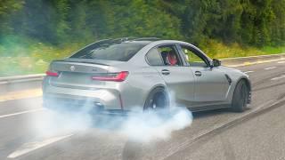 BEST OF BMW M in 2024! FAILS, CRAZY BURNOUTS, POLICE - M3 V10, 900HP M3 F80, M5 G90, M5 E60, M4..