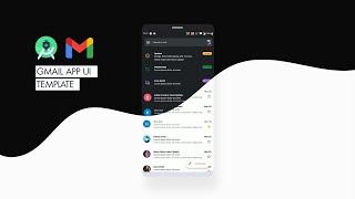Google Mail Mobile App Gmail: UI Template Design :Free Source Code | Android Native
