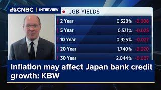 Inflation may affect Japan bank credit growth: KBW