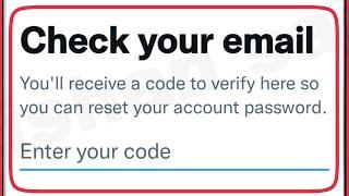 Twitter Fix Check your email Problem || code not recieve to verify issue solve