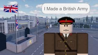 Making a Roblox British Army (Step by Step)