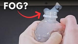 Can squeezing a water bottle create fog? (2 Truths & Trash)