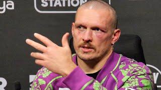 Oleksandr Usyk says rematch with Tyson Fury was EASIER THAN 1st fight!