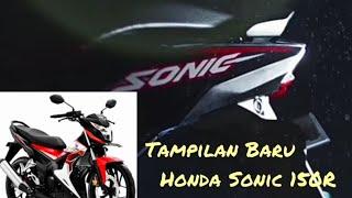 Motor Honda Penantang Satria F Dapat Penyagaran Baru, New Honda Sonic 150R