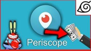 Как заработать на ПЕРИСКОПЕ в интернете без вложений   Заработок на Periscope!!!