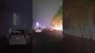 Dense fog in lahore!!